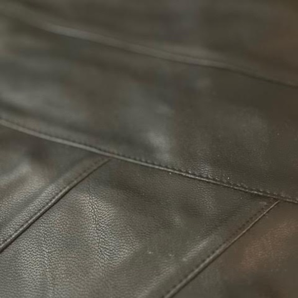 NWT Express Faux Leather Black Bandage Mini Skirt - Picture 2 of 5